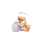 柴犬×スイーツ♡（個別スタンプ：16）