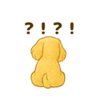 ふわもこ犬の日常スタンプ1（個別スタンプ：7）