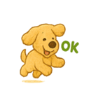 ふわもこ犬の日常スタンプ1（個別スタンプ：14）