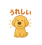 ふわもこ犬の日常スタンプ1（個別スタンプ：19）