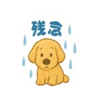 ふわもこ犬の日常スタンプ1（個別スタンプ：27）