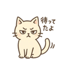 なんとなく人っぽい仕草をする猫（個別スタンプ：29）