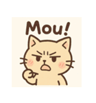 なんとなく人っぽい仕草をする猫（個別スタンプ：30）
