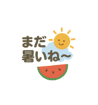 夏の終わりの残暑スタンプ（個別スタンプ：2）