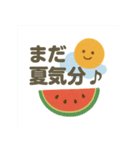 夏の終わりの残暑スタンプ（個別スタンプ：15）