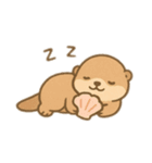 貝大好きラッコちゃん（個別スタンプ：3）