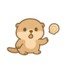 貝大好きラッコちゃん（個別スタンプ：5）