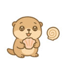 貝大好きラッコちゃん（個別スタンプ：19）