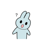 LIGHT BLUE BUNNY（個別スタンプ：6）