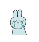LIGHT BLUE BUNNY（個別スタンプ：8）