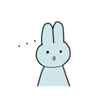 LIGHT BLUE BUNNY（個別スタンプ：13）