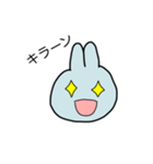 LIGHT BLUE BUNNY（個別スタンプ：16）