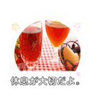 私は旅行よりカクテルが好き 毎日挨拶（個別スタンプ：33）
