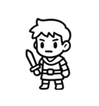 サーマルRPGヒーローズスタンプ（個別スタンプ：1）