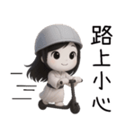 七月半❤️可愛い女鬼❤️あなたの女鬼彼女（個別スタンプ：20）