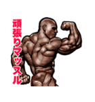 飛び出す！  毎日送りやすい！筋肉マッチョ（個別スタンプ：14）