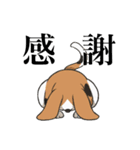 ひたすら喜ぶ動物たち（個別スタンプ：3）