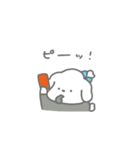しろいぬちゃん (サッカー2)（個別スタンプ：6）