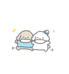 しろいぬちゃん (サッカー2)（個別スタンプ：14）
