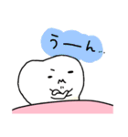 ゆるい歯たちの日常。②（カラフル）（個別スタンプ：5）