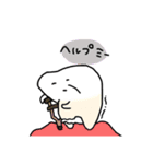 ゆるい歯たちの日常。②（カラフル）（個別スタンプ：10）