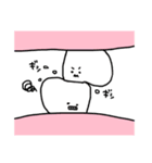 ゆるい歯たちの日常。②（カラフル）（個別スタンプ：26）