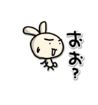 ひとことだけで伝えるうさぎ3（個別スタンプ：1）