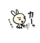 ひとことだけで伝えるうさぎ3（個別スタンプ：13）