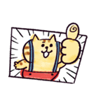 【有料版】ごろごろにゃんすけ コラボ 5（個別スタンプ：1）