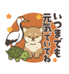 飛びだす♪秋のぽてぽて子柴犬スタンプ（個別スタンプ：8）
