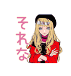 キュートギャルのリアクション語♡（個別スタンプ：4）