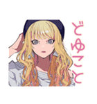 キュートギャルのリアクション語♡（個別スタンプ：12）