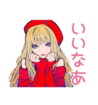 キュートギャルのリアクション語♡（個別スタンプ：19）