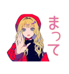 キュートギャルのリアクション語♡（個別スタンプ：22）