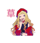 キュートギャルのリアクション語♡（個別スタンプ：32）