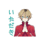 ヤンキーめなジャージ男子★漢飯（個別スタンプ：11）
