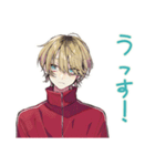 ヤンキーめなジャージ男子★漢飯（個別スタンプ：18）