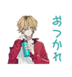ヤンキーめなジャージ男子★漢飯（個別スタンプ：21）