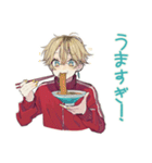 ヤンキーめなジャージ男子★漢飯（個別スタンプ：29）