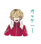 ヤンキーめなジャージ男子★漢飯（個別スタンプ：30）
