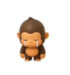 可愛い二頭身ゴリラ（個別スタンプ：14）