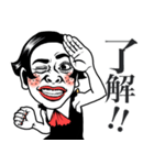 【ムスメ用】ポジティブ娘❤︎母へ/家族/父（個別スタンプ：1）