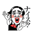 【ムスメ用】ポジティブ娘❤︎母へ/家族/父（個別スタンプ：15）