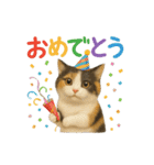 日常使い 猫がそばにいる（個別スタンプ：22）