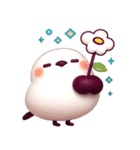 とびだす♡ぽよぽよシマエナガ3D♡（個別スタンプ：16）