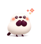 とびだす♡ぽよぽよシマエナガ3D♡（個別スタンプ：18）