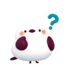 とびだす♡ぽよぽよシマエナガ3D♡（個別スタンプ：22）