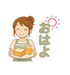 なないろママちゃん⭐️元気な日常（個別スタンプ：2）