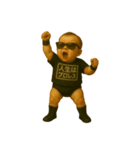 人生はプロレス★ベイビーヒール参上！24種（個別スタンプ：18）