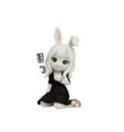 兎の、ゆりねぇさん①（個別スタンプ：4）